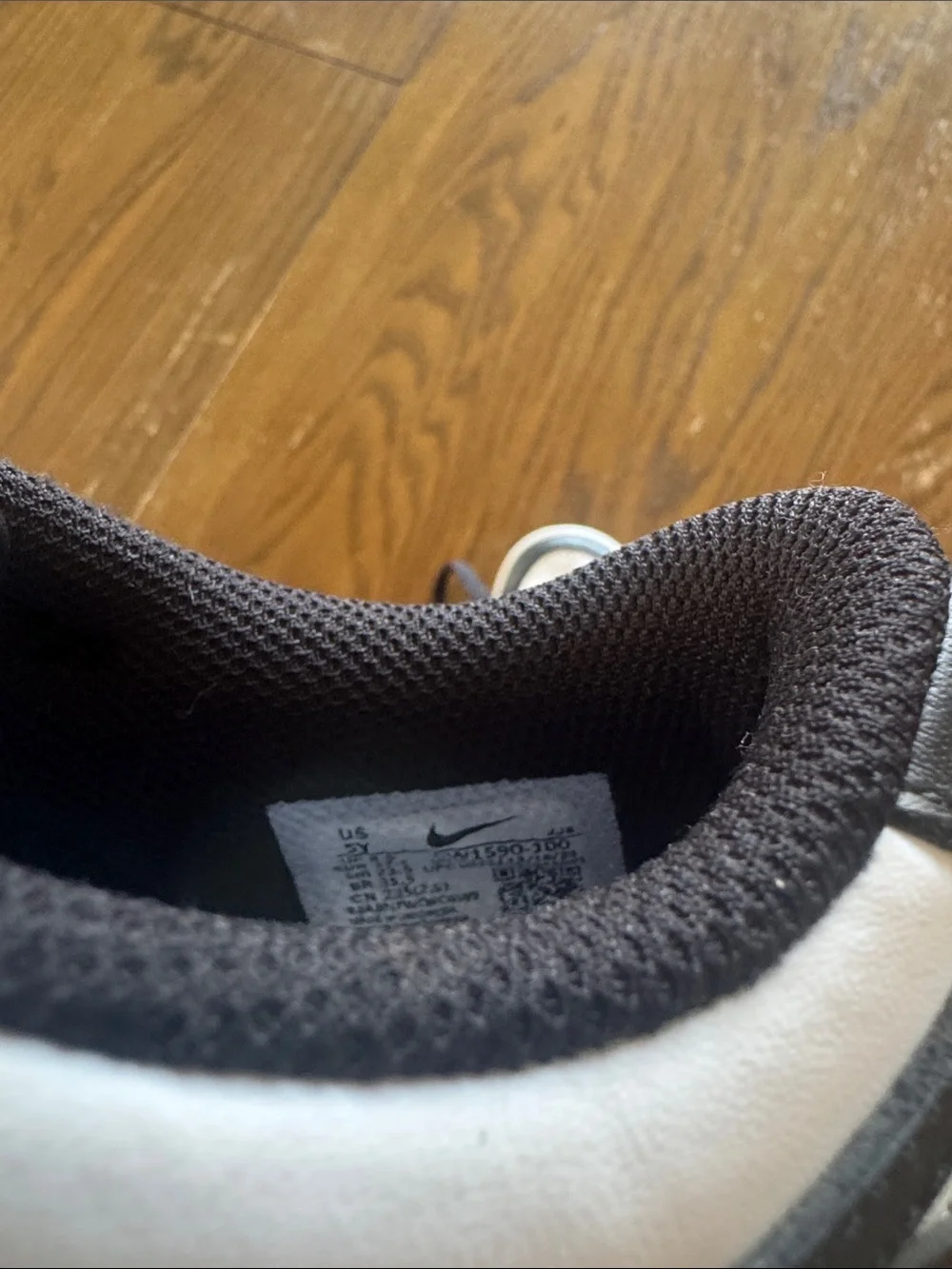 Nike Black and White Low-Top Sneakers